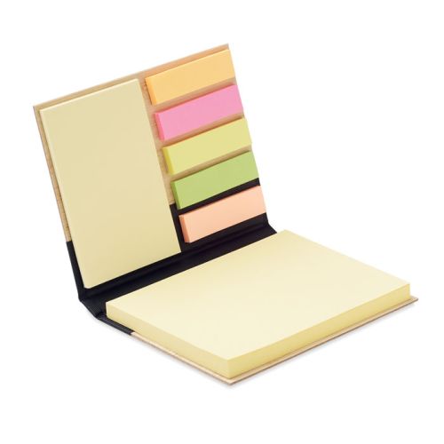 Sticky notes met bamboe cover - Afbeelding 1